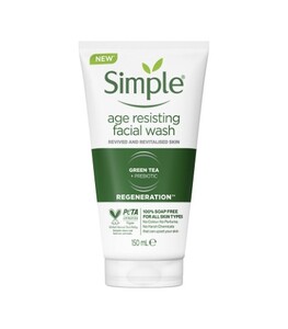 Simple Age Resisting Facial Wash - ژل شستشوی ضدپیری پوست سیمپل